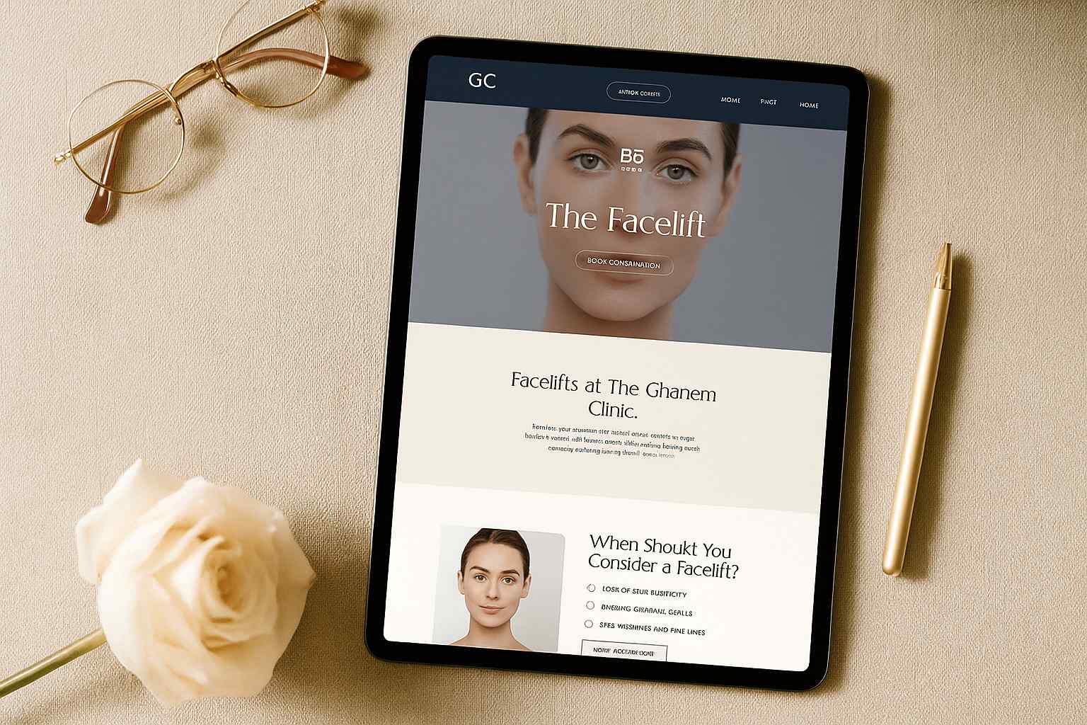 The Ghanem Clinic Website