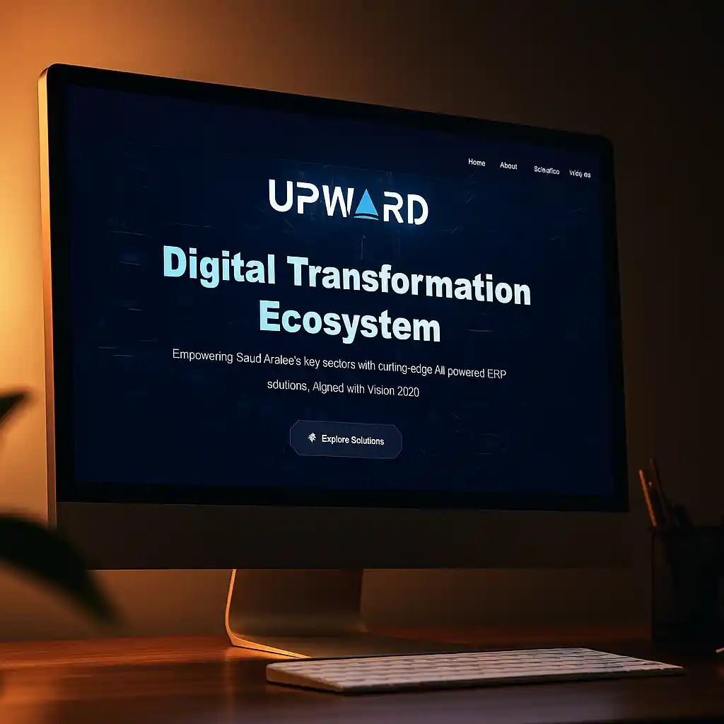 Upward ERP Solutions Website